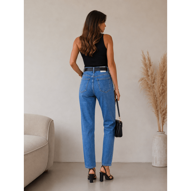 Džinsai mom fit stiliaus 2