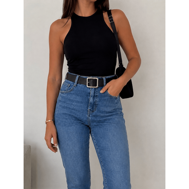 Džinsai mom fit stiliaus 1
