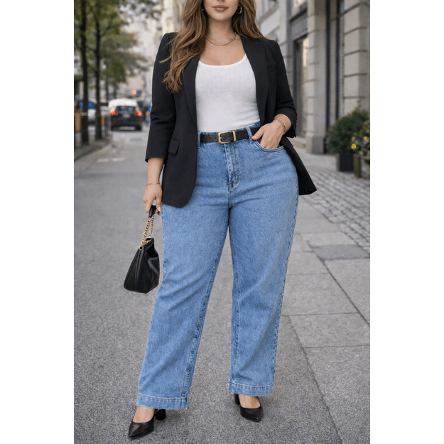 Didelių dydžių džinsai 2