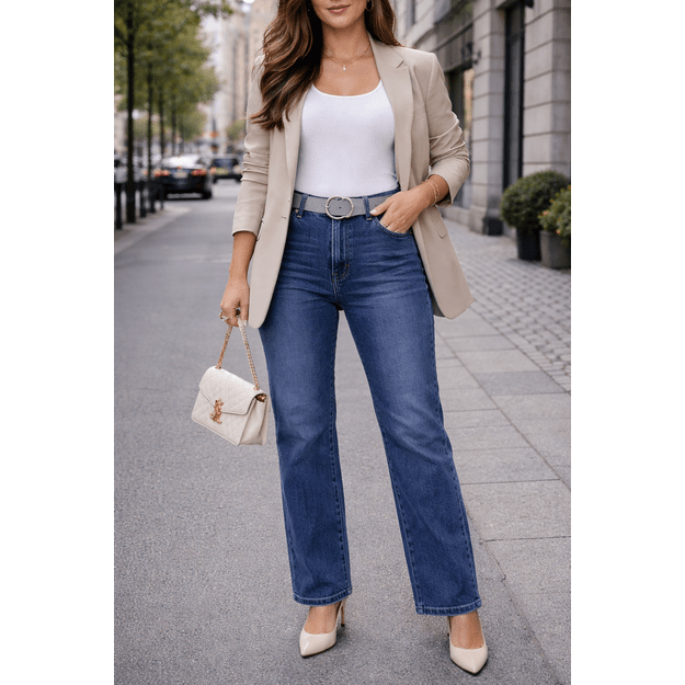 Didelių dydžių džinsai