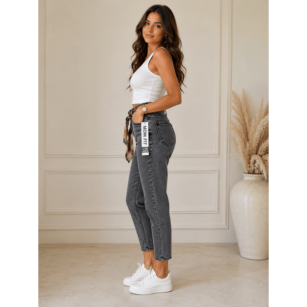 Džinsai mom fit stiliaus 1