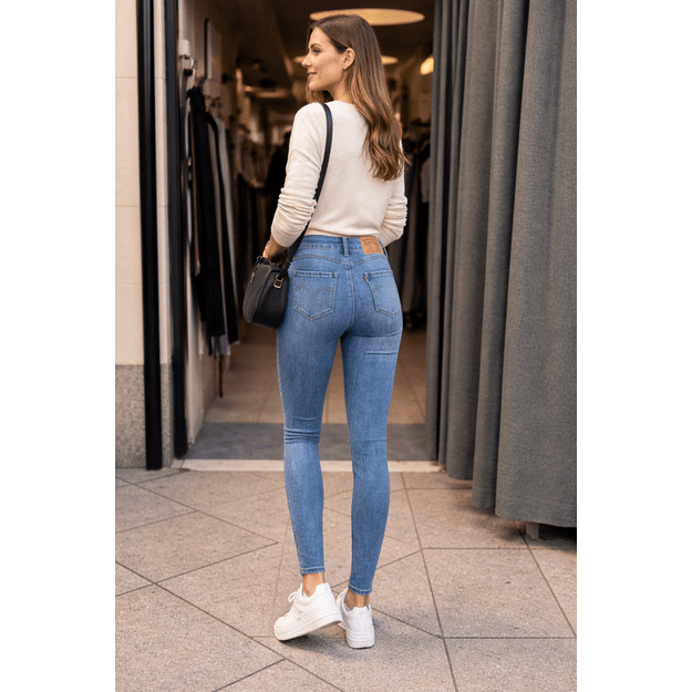 Skinny fit džinsai 2