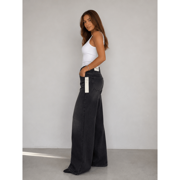 Wide leg džinsai